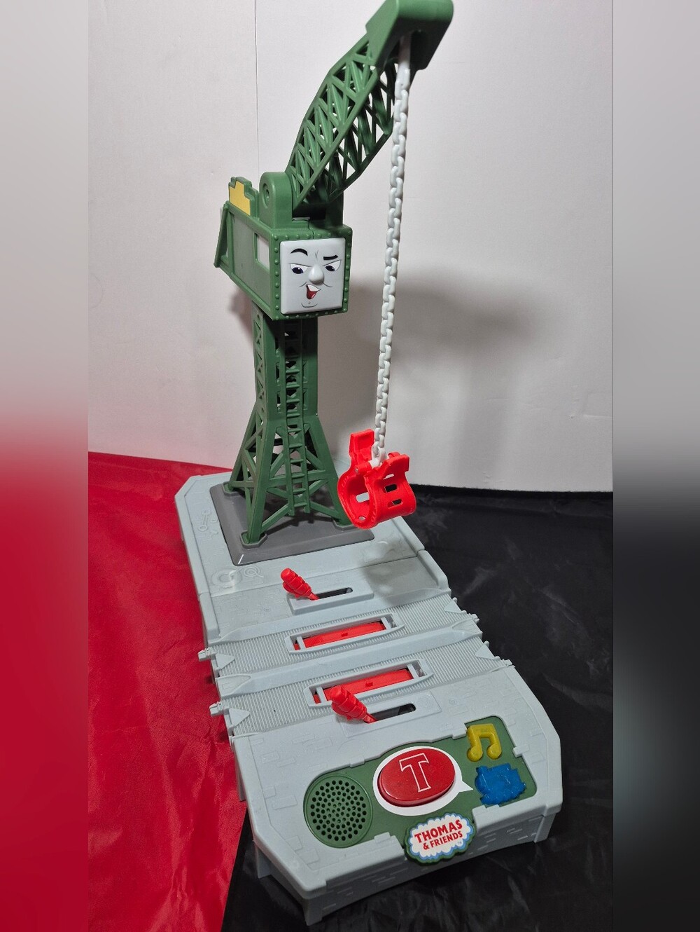 Thomas & Friends Talking Cranky Delivery Train Crane Fully Working Lights Sound